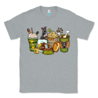 Heather Grey pitbull coffee cups Classic Tee - Zillion Design Studio