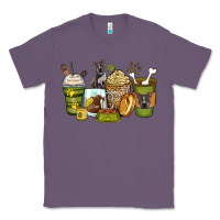 Lavender pitbull coffee cups Classic Tee - Zillion Design Studio
