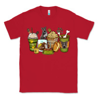 Red pitbull coffee cups Classic Tee - Zillion Design Studio