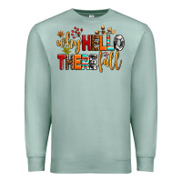 Seafoam why hello there fall Premium Sweatshirt - AdoDesignShop