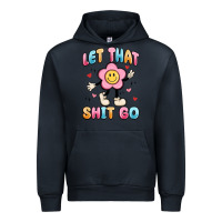 Navy let that shit go Urban Hoodie - MaliasSmallBusiness