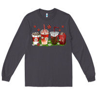 Smoke coffee cups lady bug with daisies Long Sleeve Tee - texasbilliewilder