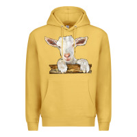 Antique Gold baby cashmere goat Premium Hoodie - LillyAllenDesigns
