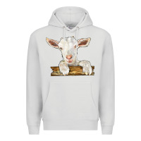 Dove Grey baby cashmere goat Premium Hoodie - LillyAllenDesigns
