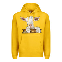 Lemon baby cashmere goat Premium Hoodie - LillyAllenDesigns