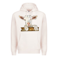 Pale Pink baby cashmere goat Premium Hoodie - LillyAllenDesigns