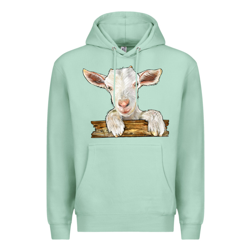 Baby Cashmere Goat Premium Hoodie by LillyAllenDesigns | Teevron