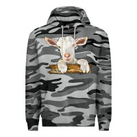 Slate Camo baby cashmere goat Premium Hoodie - LillyAllenDesigns