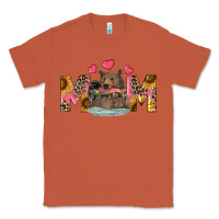 Copper mom bear with sunflowers Classic Tee - RanaPortraitStore