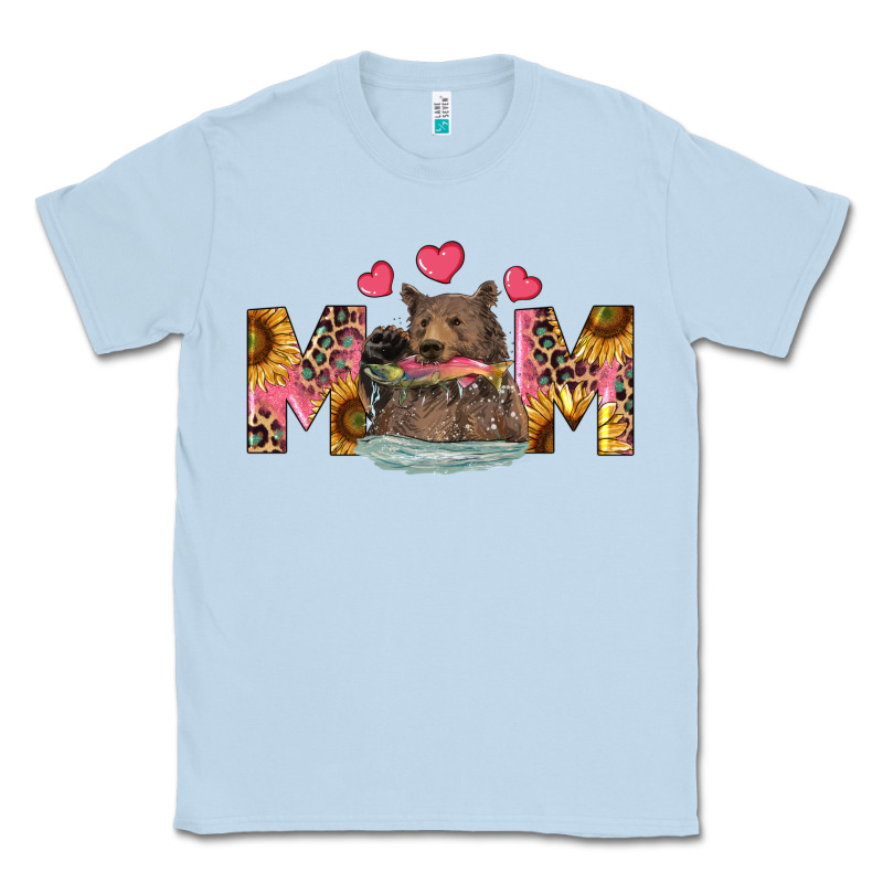 Mom Bear With Sunflowers Classic Tee by RanaPortraitStore | Teevron