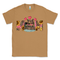 Toasted Coconut mom bear with sunflowers Classic Tee - RanaPortraitStore