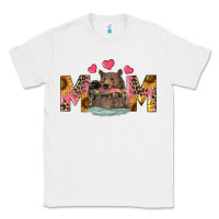 White mom bear with sunflowers Classic Tee - RanaPortraitStore