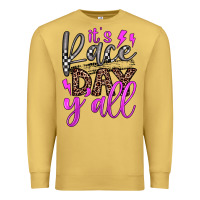 Antique Gold it's race day y'all Premium Sweatshirt - JahusDesignShop