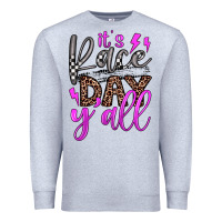 Heather Grey it's race day y'all Premium Sweatshirt - JahusDesignShop