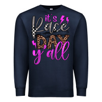 Navy it's race day y'all Premium Sweatshirt - JahusDesignShop
