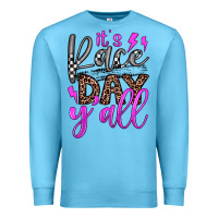 Ocean Blue it's race day y'all Premium Sweatshirt - JahusDesignShop
