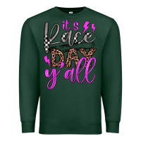 Sports Green it's race day y'all Premium Sweatshirt - JahusDesignShop