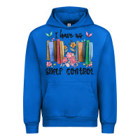 Cobalt i have no shelf control Urban Hoodie - MaliasSmallBusiness
