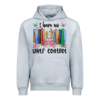 Heather Grey i have no shelf control Urban Hoodie - MaliasSmallBusiness