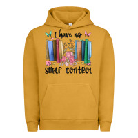 Pigment Peanut Butter i have no shelf control Urban Hoodie - MaliasSmallBusiness