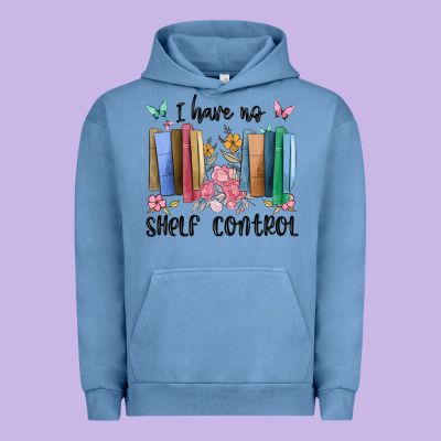 I Have No Shelf Control Urban Hoodie Designed By Maliassmallbusiness