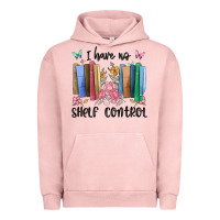 Pigment Salmon i have no shelf control Urban Hoodie - MaliasSmallBusiness