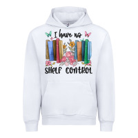 White i have no shelf control Urban Hoodie - MaliasSmallBusiness