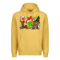 Antique Gold lpn christmas nurse with Premium Hoodie - AdoDesignShop