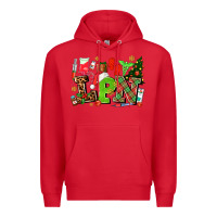 Red lpn christmas nurse with Premium Hoodie - AdoDesignShop