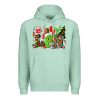Seafoam lpn christmas nurse with Premium Hoodie - AdoDesignShop
