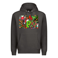 Smoke lpn christmas nurse with Premium Hoodie - AdoDesignShop