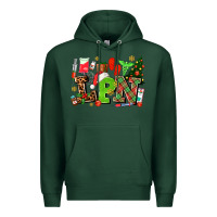 Sports Green lpn christmas nurse with Premium Hoodie - AdoDesignShop