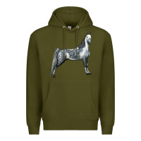 Army Green Tennessee Walking Horse Premium Hoodie - LillyAllenDesigns