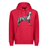 Cardinal Tennessee Walking Horse Premium Hoodie - LillyAllenDesigns