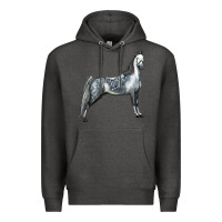 Charcoal Heather Tennessee Walking Horse Premium Hoodie - LillyAllenDesigns