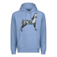 Colony Blue Tennessee Walking Horse Premium Hoodie - LillyAllenDesigns