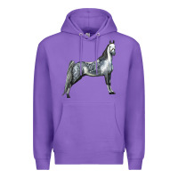 Purple Tennessee Walking Horse Premium Hoodie - LillyAllenDesigns
