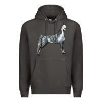 Smoke Tennessee Walking Horse Premium Hoodie - LillyAllenDesigns