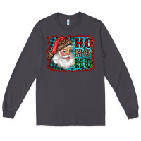 Smoke Santa Ho Ho Ho Long Sleeve Tee - RanaPortraitStore