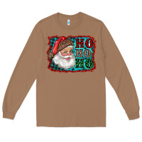 Santa Ho Ho Ho Long Sleeve Tee | Teevron