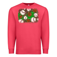 Cardinal baseball glove background Premium Sweatshirt - JahusDesignShop