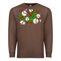 Chestnut baseball glove background Premium Sweatshirt - JahusDesignShop