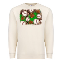 Sandshell baseball glove background Premium Sweatshirt - JahusDesignShop