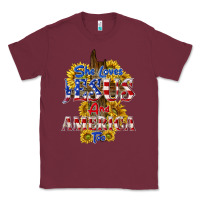 Burgundy she loves jesus Classic Tee - texasbilliewilder