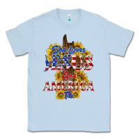 Dusty Blue she loves jesus Classic Tee - texasbilliewilder