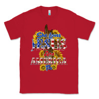 Red she loves jesus Classic Tee - texasbilliewilder