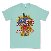 Seafoam she loves jesus Classic Tee - texasbilliewilder