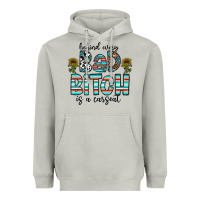Moon Dust Behind Every Bad Bitch is a Carseat Heavyweight Hoodie - CowhideDigitalArt