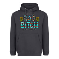 Smoke Behind Every Bad Bitch is a Carseat Heavyweight Hoodie - CowhideDigitalArt