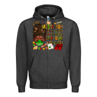 Charcoal Heather messy bun face mask & getting stuff done  #nurselife Zipper Hoodie - Zillion Design Studio